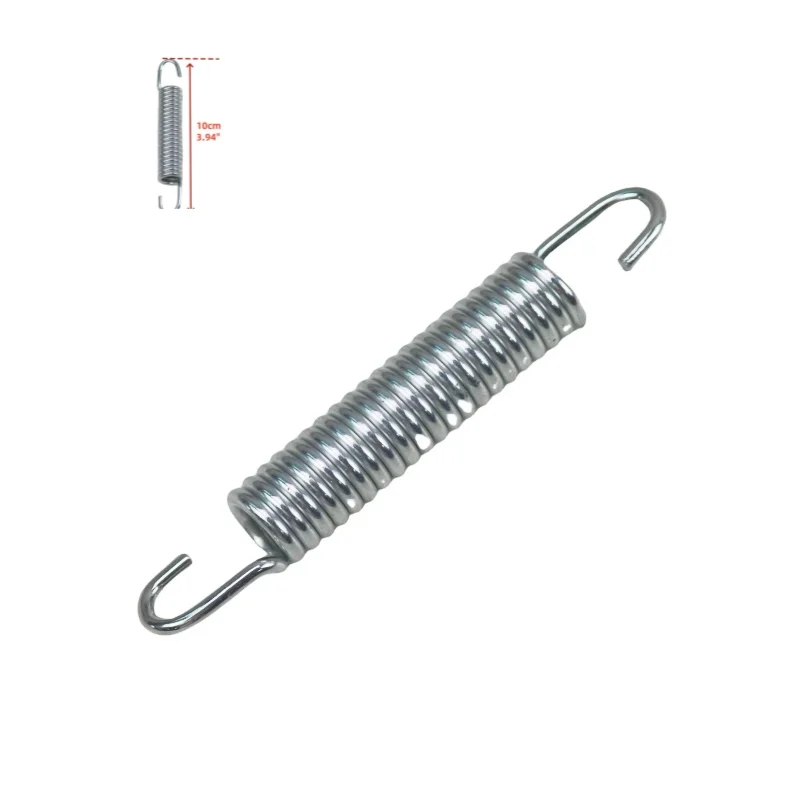 Motorcycle Kickstand Spring for Honda CG125 Chrome Tone Metal Motorcycle Kickstand Bolts Springs Side Stand Bolts Springs