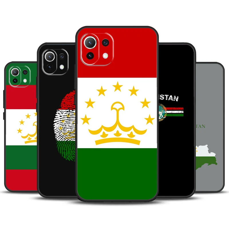 Tajikistan Flag Case For POCO M6 X3 X5 X6 Pro F3 F5 M5s Cover For Xiaomi 13T 12T 11T 14 Pro 12 13 Lite Case