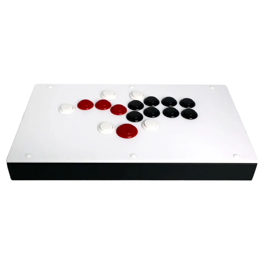 FightBox F-PRO Controller di gioco arcade senza leva con tutti i pulsanti per PC/PS/SWITCH