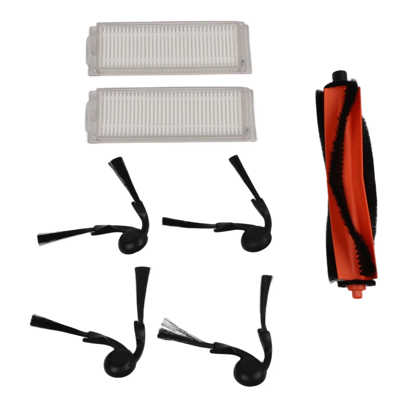 Main Brush Side Brush Filter Kit for Xiaomi Robot Vacuum for s40 for Pro OV71GL Spare Parts for Efficient Cleaning Process