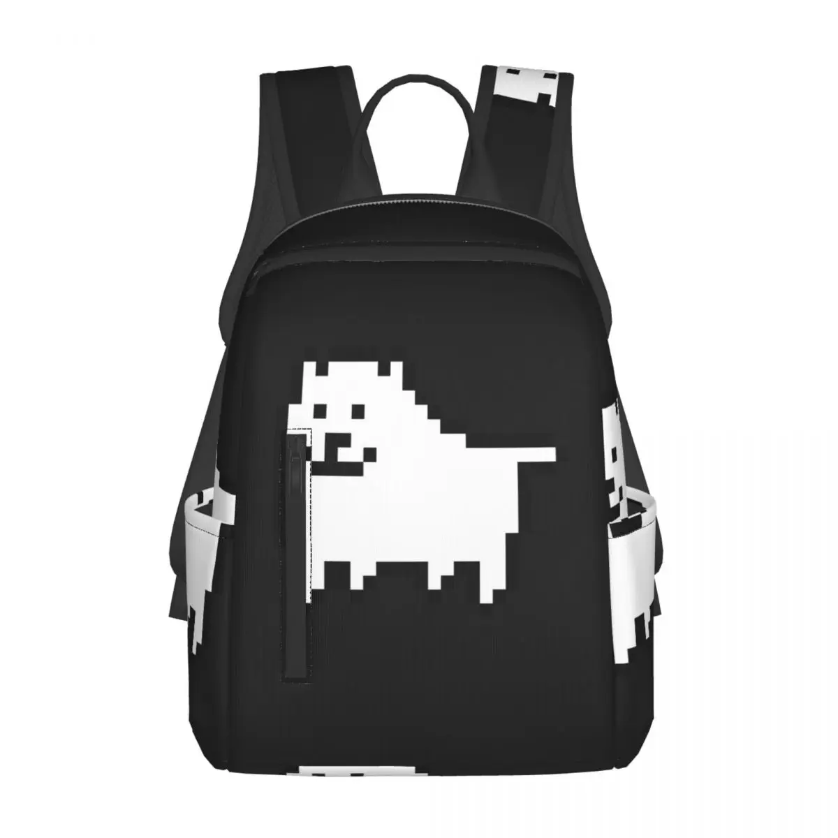 Annoying Dog In Space Undertale Toby Video Game Rpg Backpack Daypack Children BookBag School Bag Shoulder Bags for Men Women
