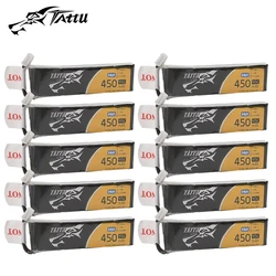 Upgrade TATTU 95C 1S 450mAh 3.8V Lipo Battery With PH2.0 Plug For RC Helicopter Quadcopter FPV Racing Drone Parts 3.8V Battery