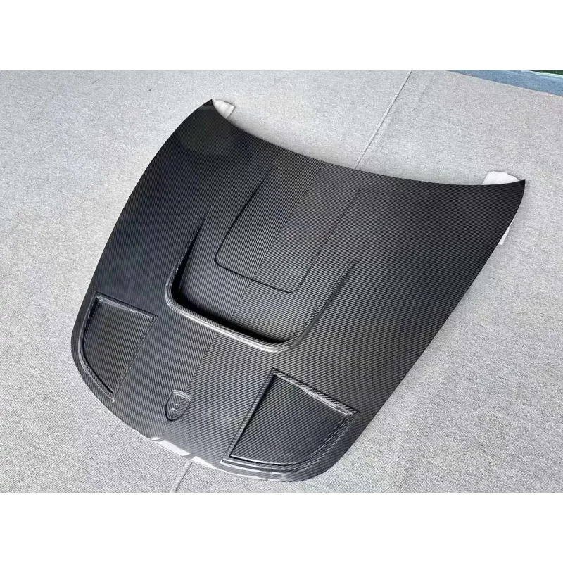 

Real Carbon Fiber GT Racing Style Vented Hood Front Engine Bonnet Sports