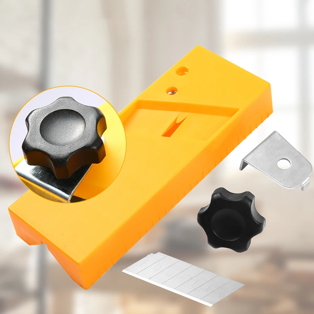 

Woodworking Gypsum Board Planer Flat Square Plane Drywall Edge Chamfer Hand Saw Box Plasterboard Cutter Tool