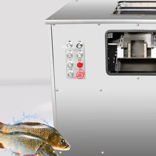 

High Power Commercial Fish Slicer Automatic Multifunctional Stainless Steel Slicing Machine for Kitchen Use