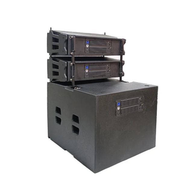 Professional Self Powered Big Power Active Dual 8 inch Line Array Speaker