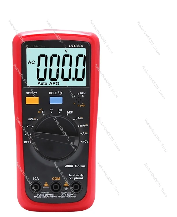 UT136B +/C + Digital Multimeter High Precision Anti-burning Capacitance Automatic Electrician Multimeter