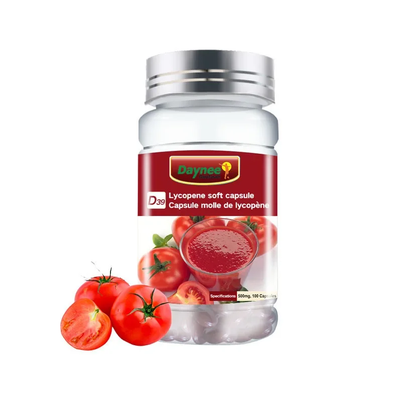 

100 pills of Lycopene soft capsule has anti-aging and antioxidant properties and improves human immunity Health food