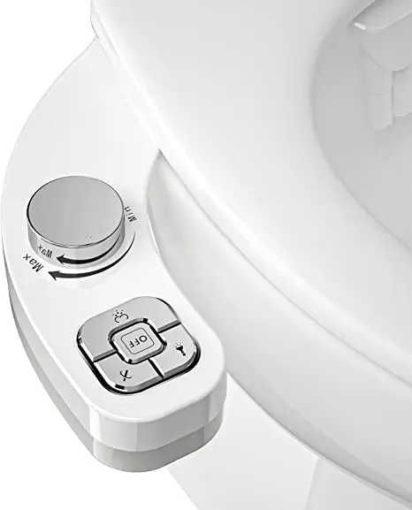 Self-cleaning ultra-thin double nozzle attachment, suitable for hot and cold water non-electric apartments