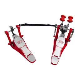 Double Drum Set Treading Hammer Pedals Drum Percussion Musical Instrument Professional Accessories Drum Supplies Pedal Beater