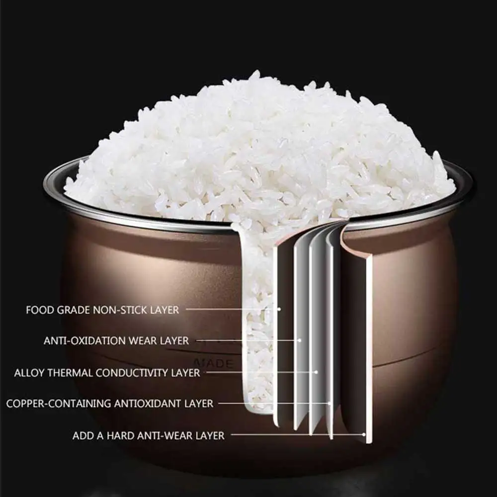 Intelligent Electric Rice Cooker Steam Pot Household Multi Cooker Electric Pressure Cooker Double Tank