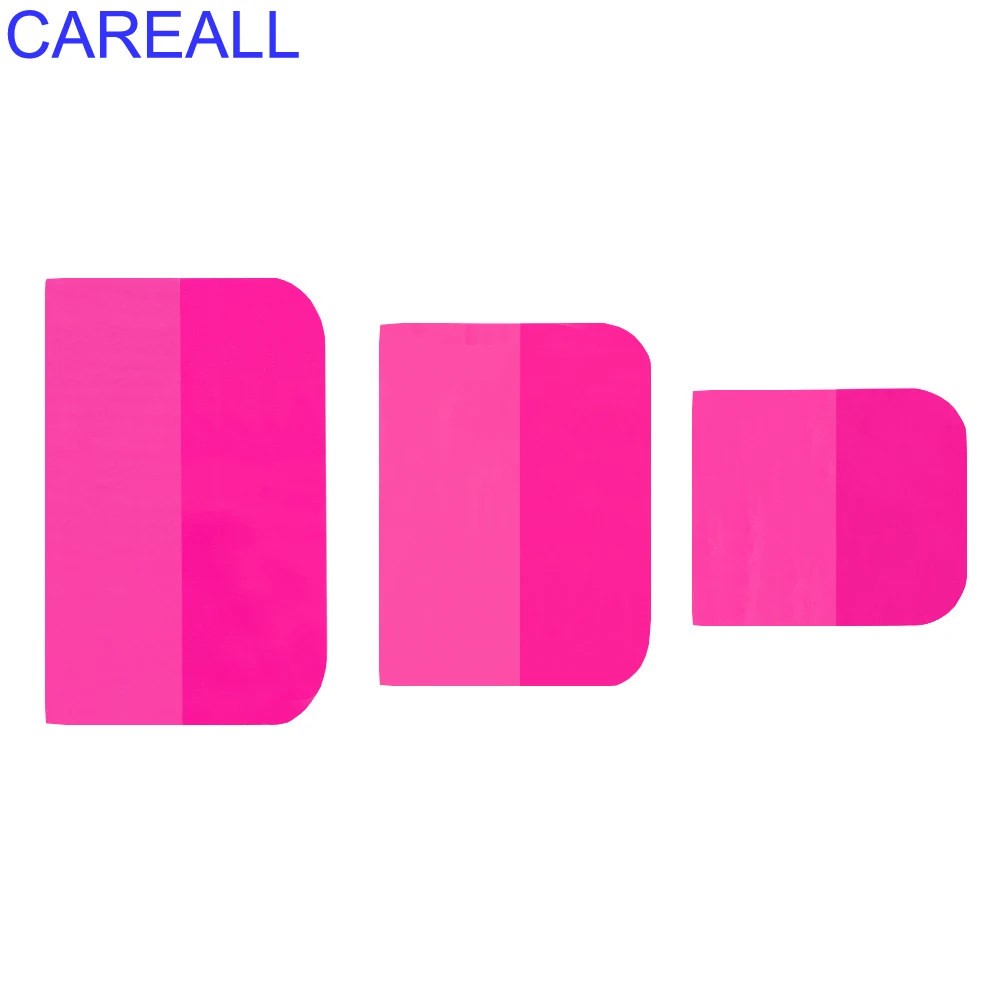 CAREALL Soft PPF Squeegee Window Tint Rubber Scraper Carbon Vinyl Protective Film Install Tool Water Remove Car Wrap Accessories
