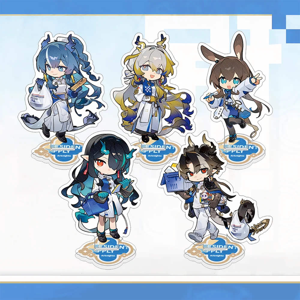 

Hot Game Tomorrow’s Ark Arknights Amiya Zuo Le Lin Chongyue Ling Shu Nian Dusk Acrylic Stand Model Plate Keychains Fans Gifts