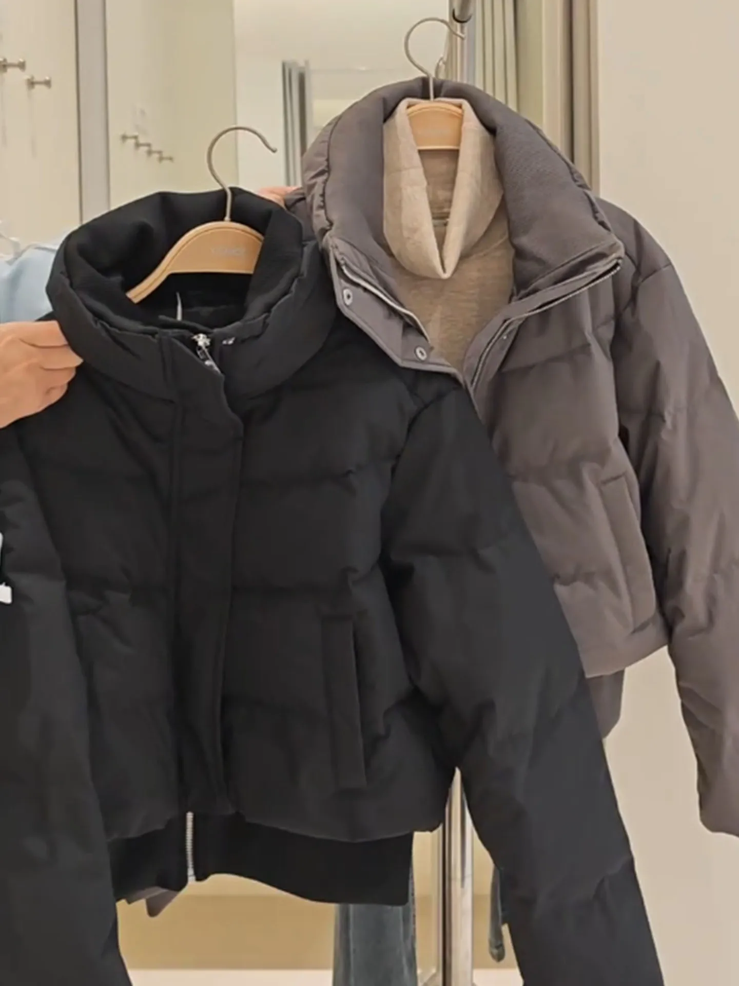 

Sli ort Puffer Jaet, женское термостойкое пальто с воротником-стойкой, теплая верхняя одежда, зима 2025, Новое поступление, женское пальто