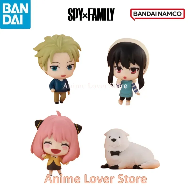 

Оригинальные фигурки Bandai Gashapon SPY×FAMILY ANYA, подделка лоида, подделка Бонд, аниме экшн-фигурки, игрушки для детей, подарки, украшения