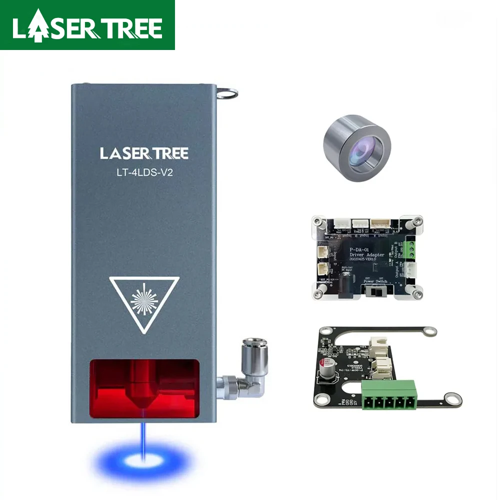 LASER TREE LT-4LDS-V2 Laser Module Accessories Protective Window Glass Optical Lens Wood Tools and Accessories