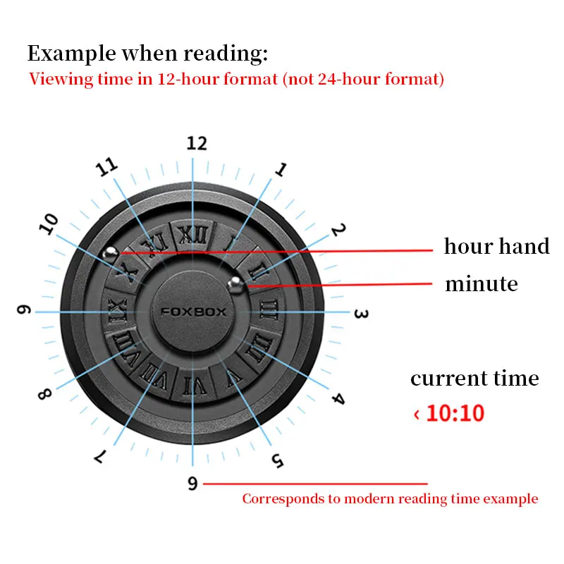 Men's Personalized Floating Magnetic Pointer Watch