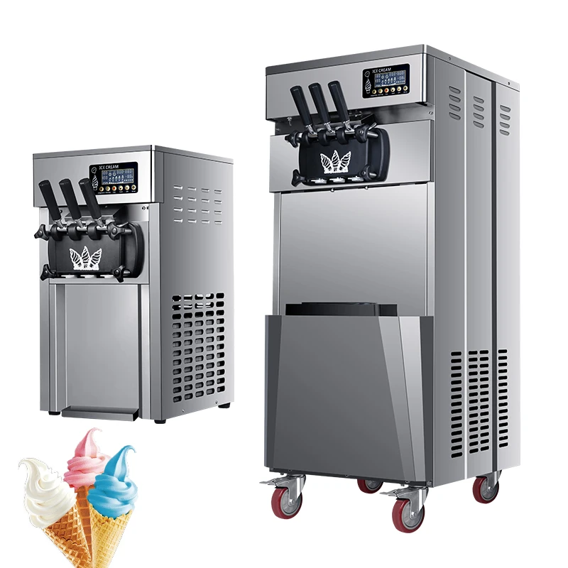 Ice Cream Soft Serve Machine Small Soft Ice Cream Machine