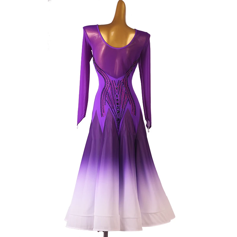 Women Advanced Ballroom Competition Dance Dress High Quality Professional Dance Skirt Adult Standard Ballroom Dance Dresses