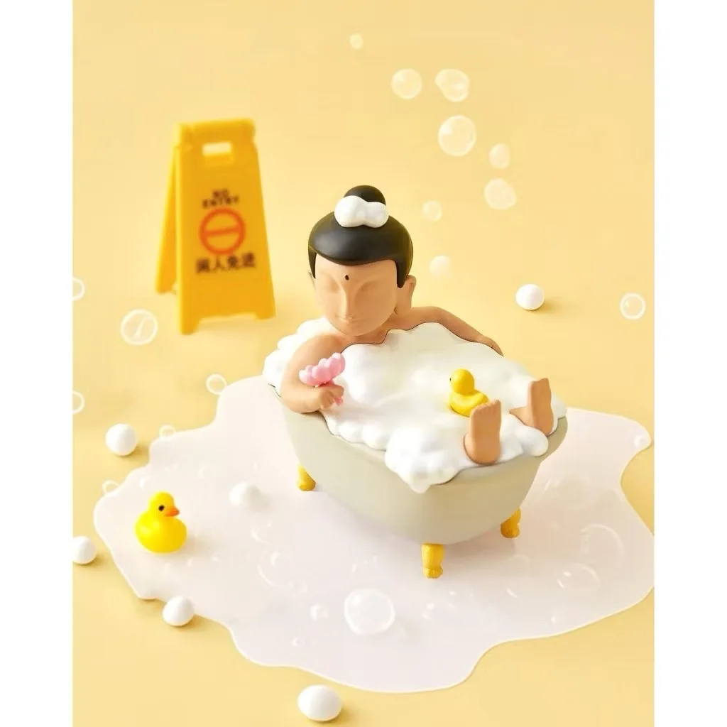 Genuine New Amitofo V2 Fo U City Walk Series Blind Box Fashion Play Tabletop Decor Figurine Doll Mystery Box Toy Friend Gift