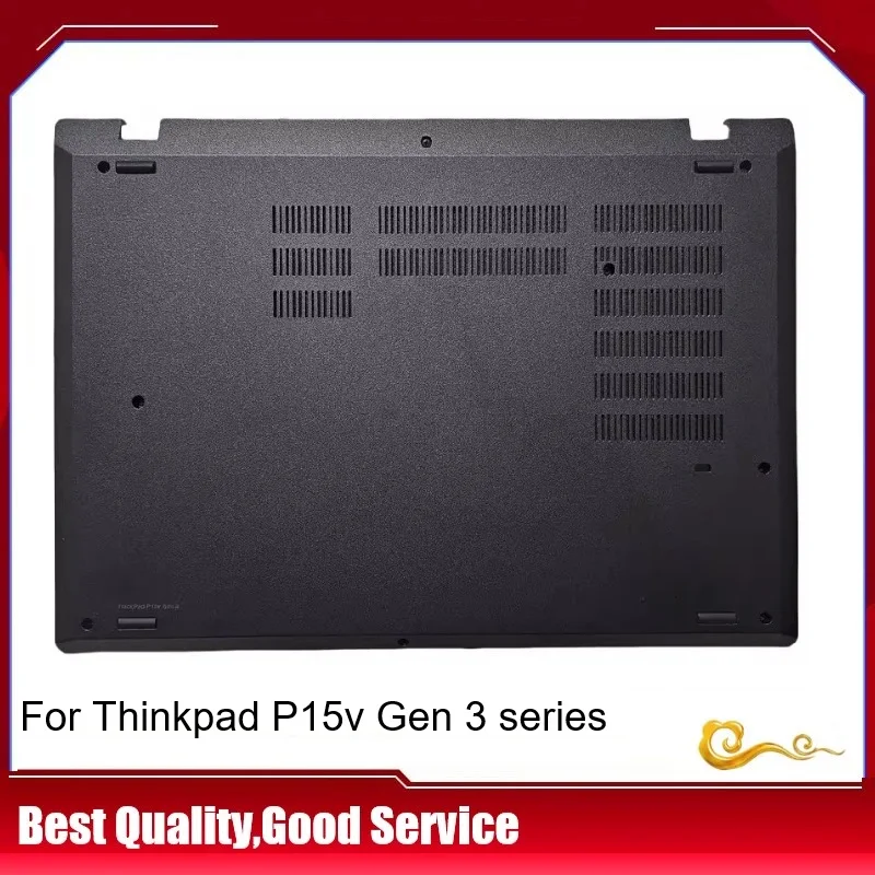 

New Black D cover For lenovo for Thinkpad P15v Gen 3 Bottom Case Base Cover Lower Case 5CB1H81734