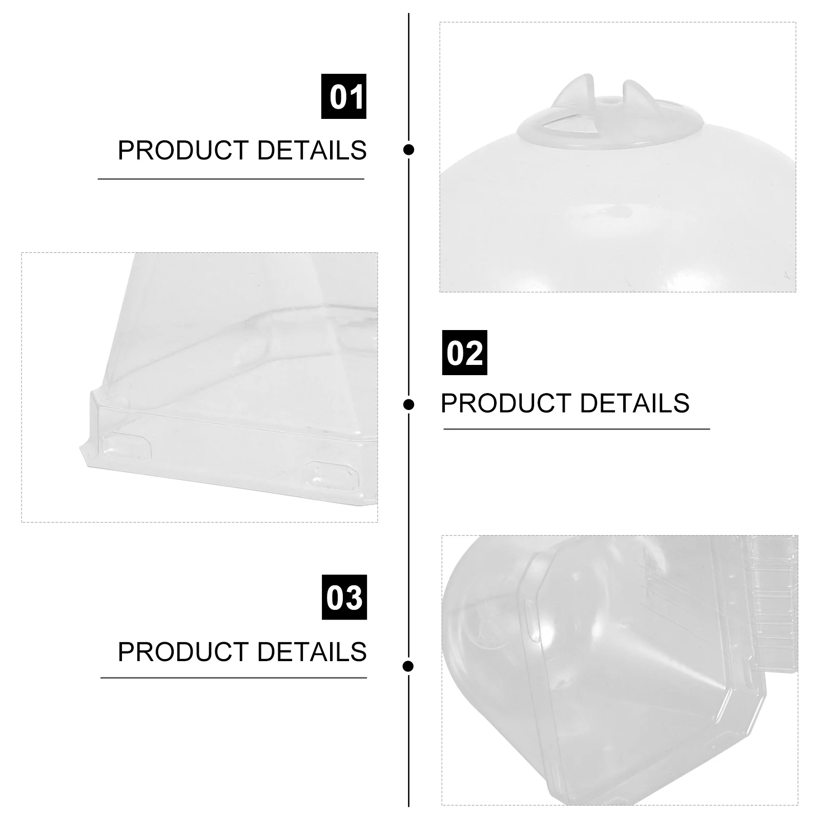 

Plastic Plant Cover Transparent Garden Freeze Protection Cloche Seedlings Dome Adjustable Air Vent Heat Preservation Humidity