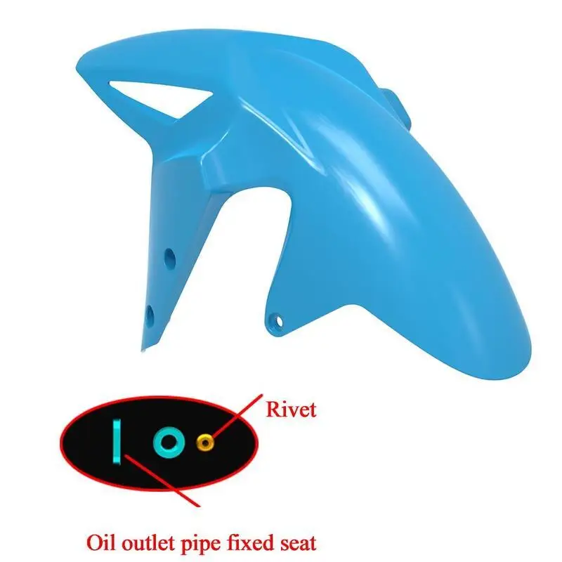 

Motorcycle Front Mudguard Tile Water Plate Cover for Zontes Zt310-x-x1-x2