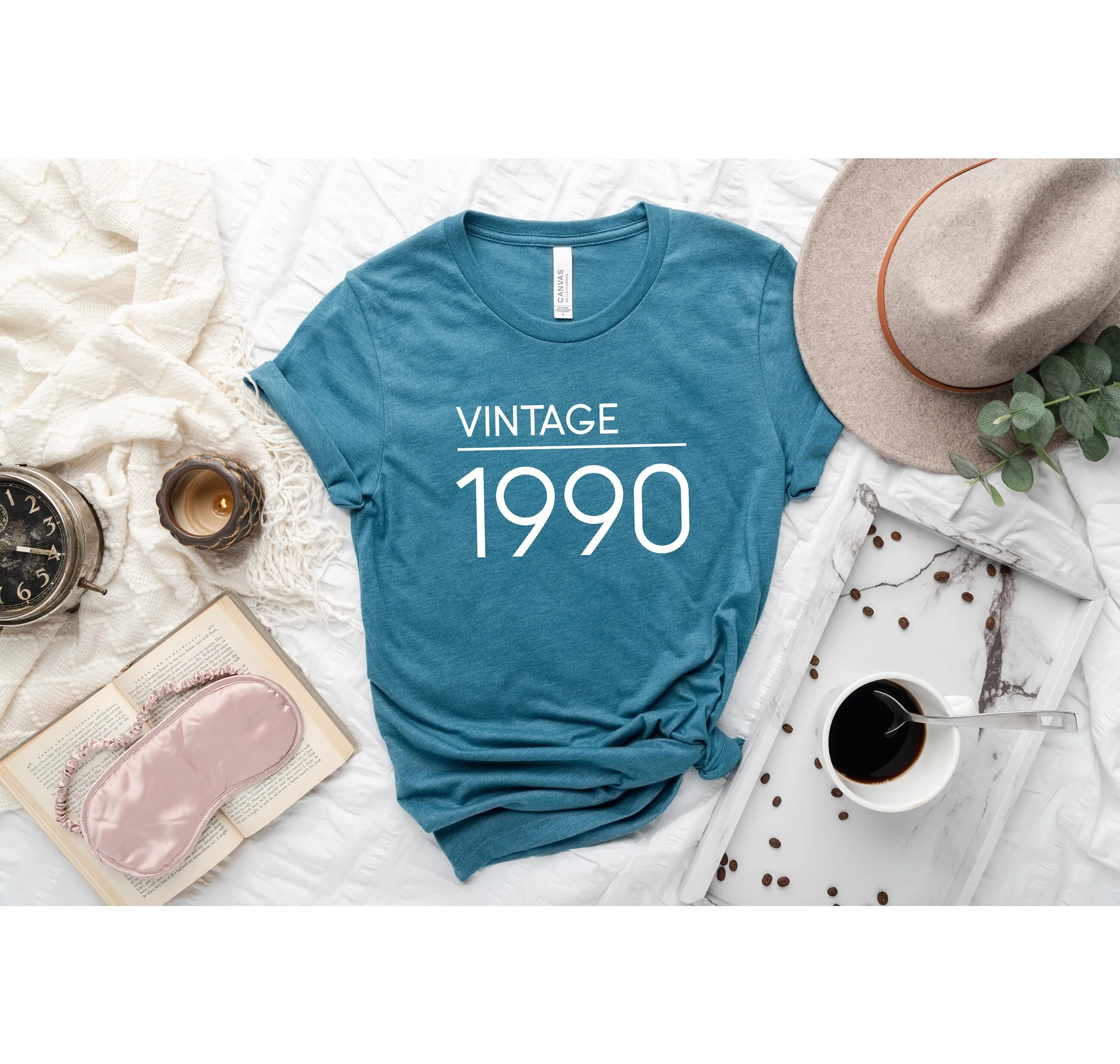 Vintage 1990 T Shirt 32Nd Birthday For Her Women 332Nd Bday Party