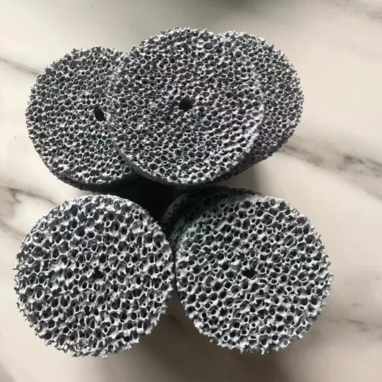 

Керамический фильтр из SiC-пены на заказ — для фотокатализаторов, литой стали, меди и металлических сплавов