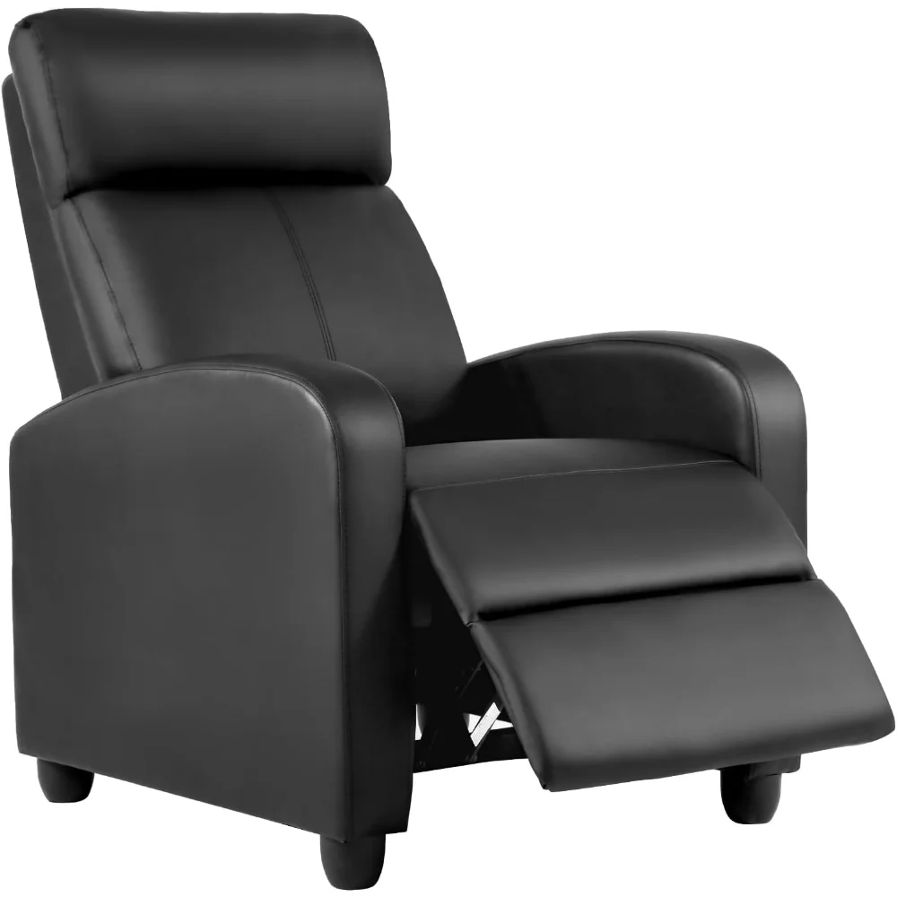 

Recliner Chair for Living Room Modern Wingback Sofa Home Theater Seating Push Back Reclining Chair