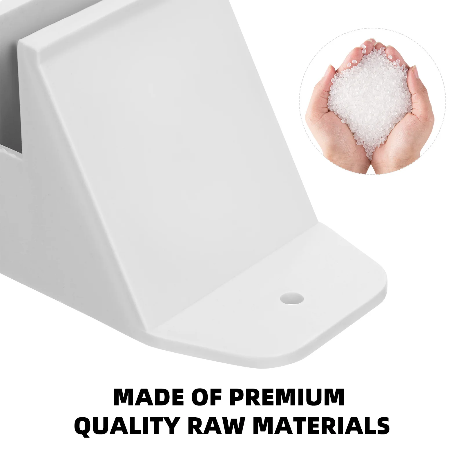 

2Pcs Garden Fence Holder Strong Plastic Base for Small Fences Lawn Yard Picket Fence Support Stable Installation Kit Outdoor