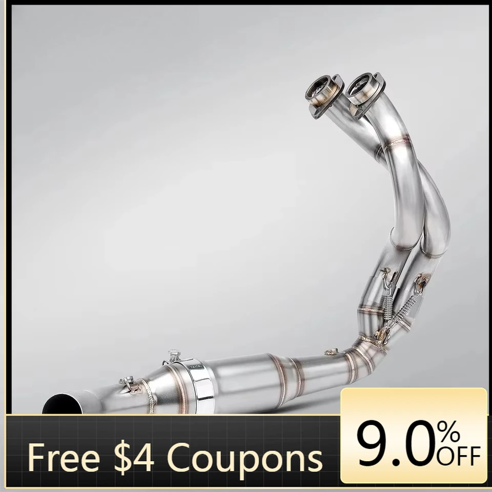 

STLF Kawasak Z650 Ninja 650 Ninja650 ER6N Versys 650 2023 2025 Motorcycle Exhaust Escape System New 51mm Slip Muffler for Z650