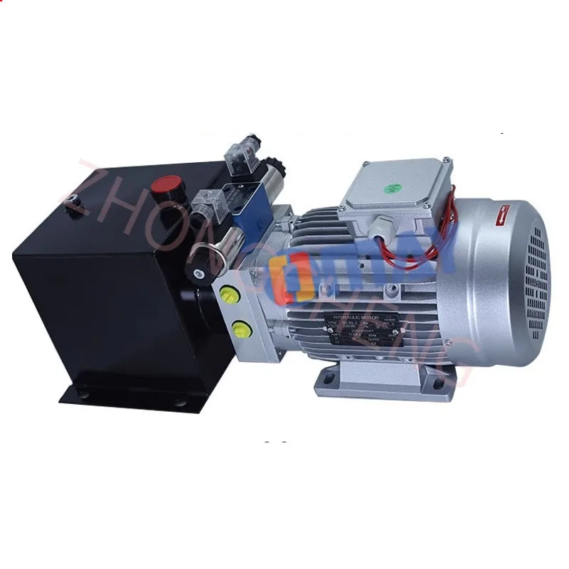 AC220V 1.5KW Hydraulic Station Oil Pressure Lifting Pump Station Assembly Exchange A Set of Bidirectional Hydraulic Power Units