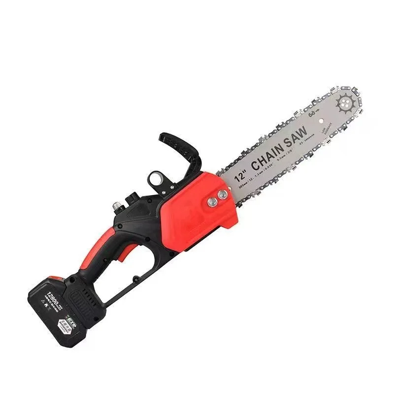 12/16 Inch Brushless Cordless Chainsaw DIY Industrial Grade Optimized Efficiency Lithium Powered Battery 12in Wood OEM