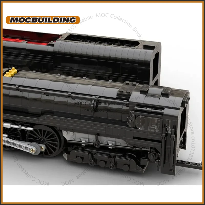 

Ночной спальный поезд Moc, строительные блоки, технологические кирпичи, сделай сам, сборная модель, механическая железная дорога, коллекция игрушек, рождественские подарки