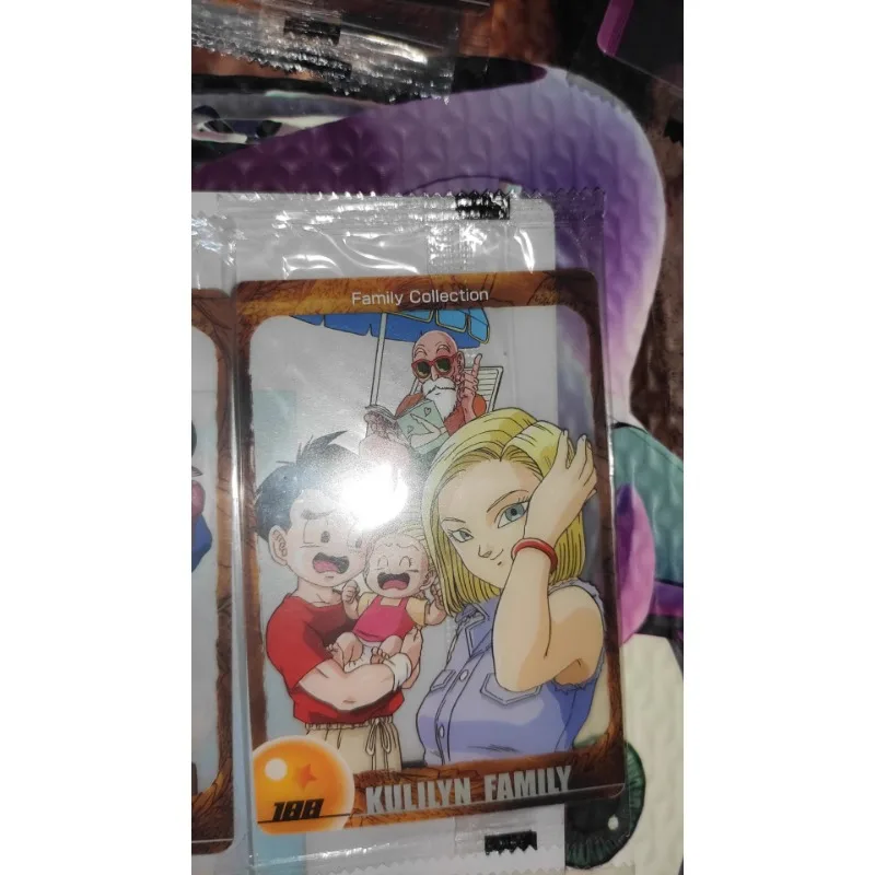 E07 Million Generation Dragon Ball Anime Surrounding Original Bag End Card Default 9-grade Boy Collection Toy Birthday Gift