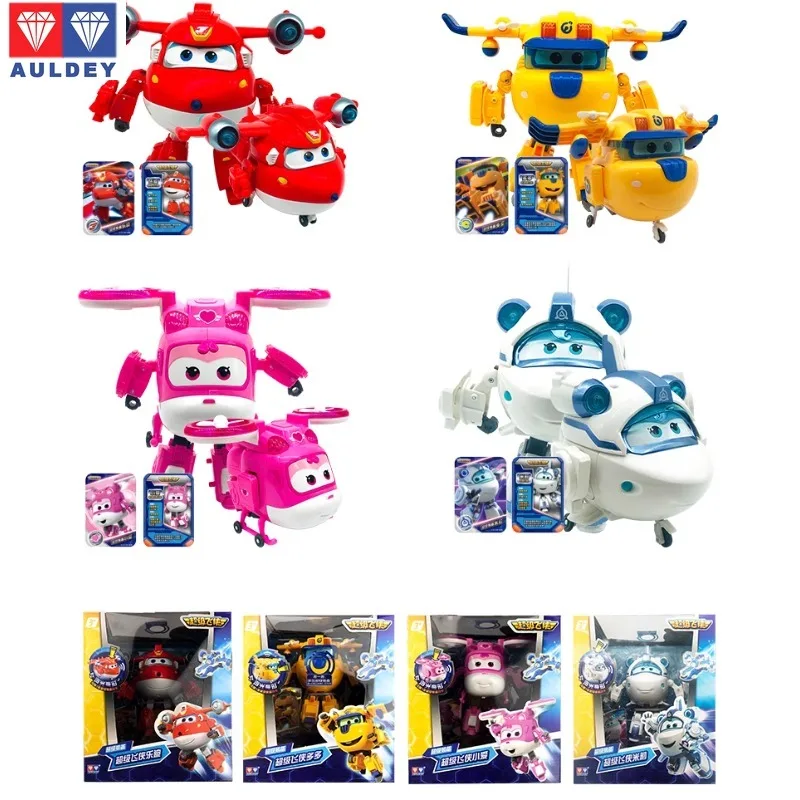 

In Stock AULDEY‌ Genuine Super Flyer 8 Transformed Super Equipment LeDi Can Use A Mobile Phone Model To Collect Holiday Gifts