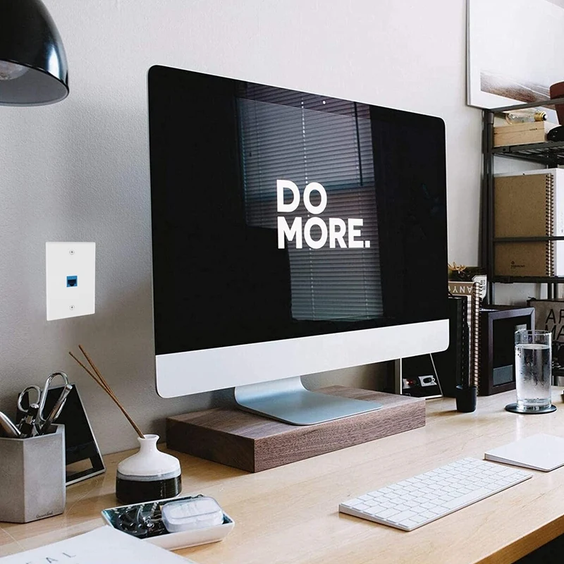 10 шт., настенные Ethernet-разъемы RJ45