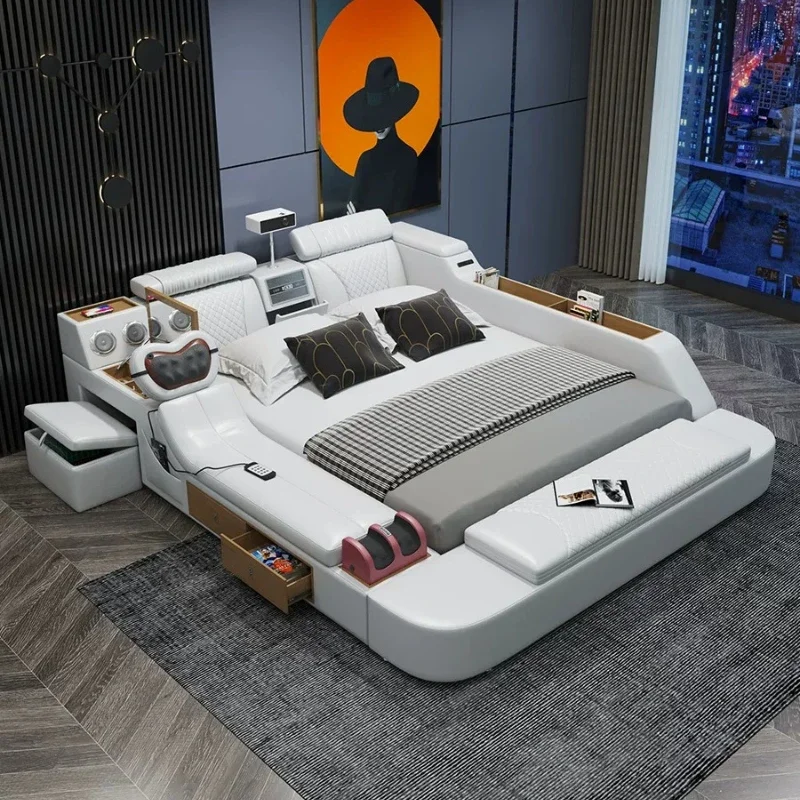 Corner Office Desks Beds Italian Workstations Dressers Luxury Beds Frame Twin Camas Matrimoniales Bedroom Full Set Furniture