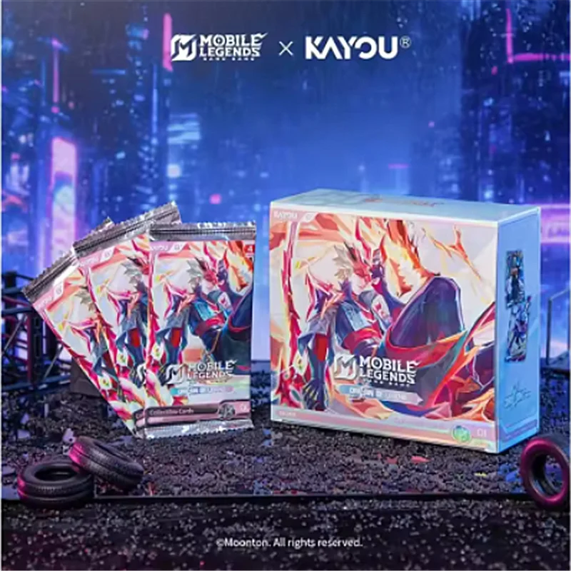 

Коллекционные карточки KAYOU Mobile Legends: Bang Bang - Рука Судьбы, оригинальная английская версия, редкие аниме-карточки, игрушки, подарки