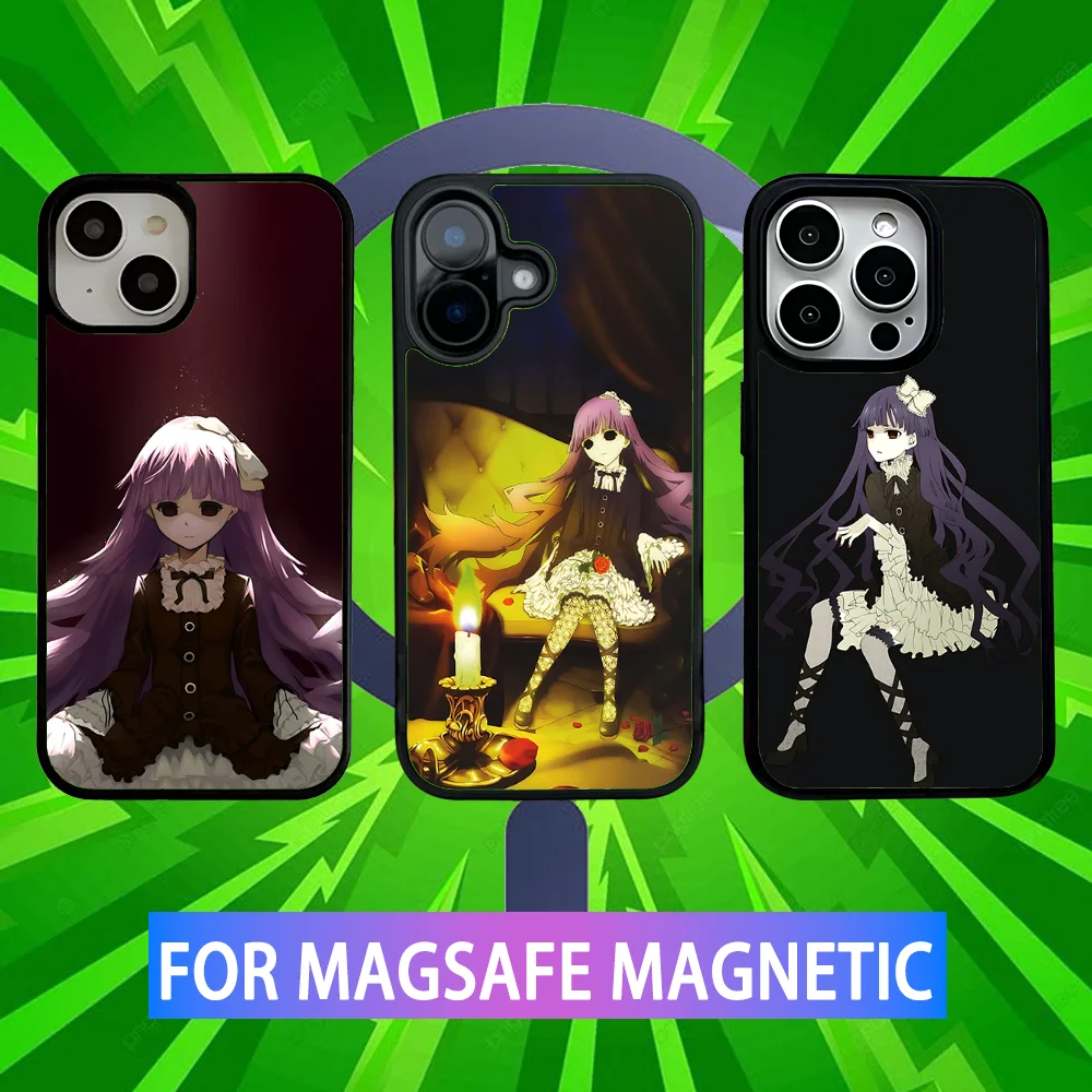 

Sunako Kirishiki Shiki Phone Case For iPhone 16,15,14,13,12,11,Pro,Max,Plus,Mini,SE New Magsafe Magnetic Wireless Charging