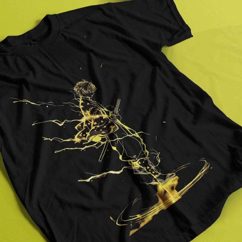 

Devil Killer Kimetsu No Yaiba T-shirt Men's and Women's T-shirt Summer New Y2K Men's and Women's Extra Large Couple Clothing