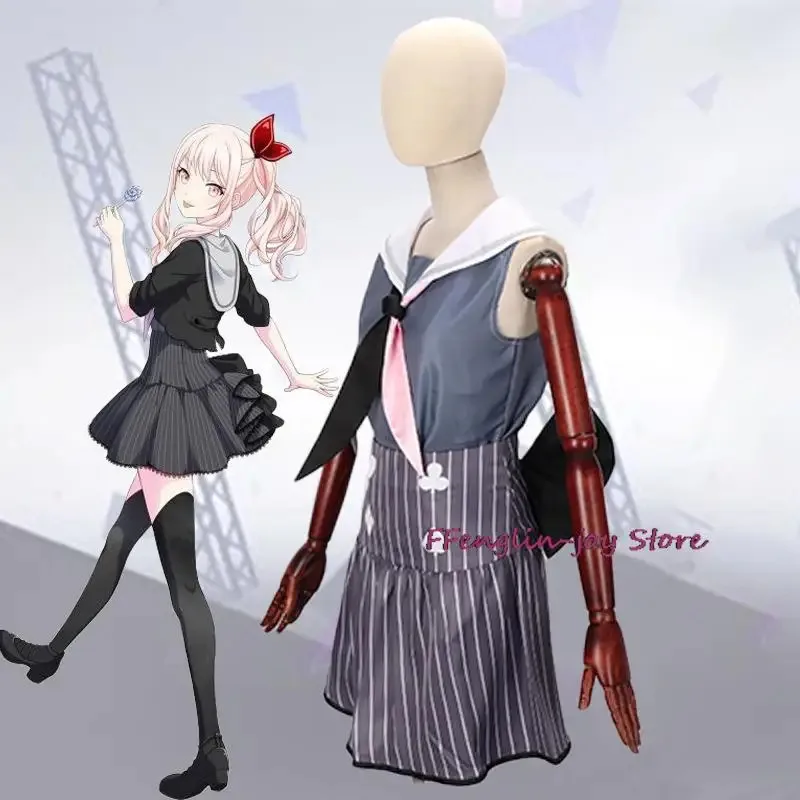 Акияма Мизуки Косплей Йосаки Канад Шинономе Эна Асахина Мафую Проект Sekai Красочная сцена! Карнавальный костюм на Хэллоуин Feat.