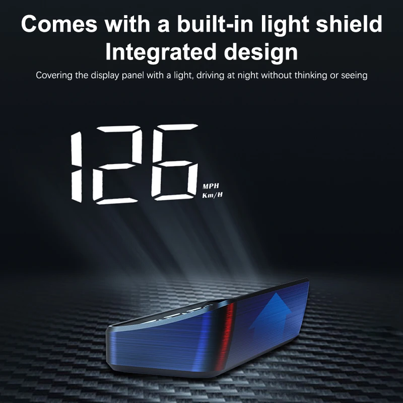 

Автомобильный спидометр HUD GPS проекционный дисплей цифровой измеритель скорости проектор на лобовом стекле для транспортных средств грузовик авто электроника аксессуары