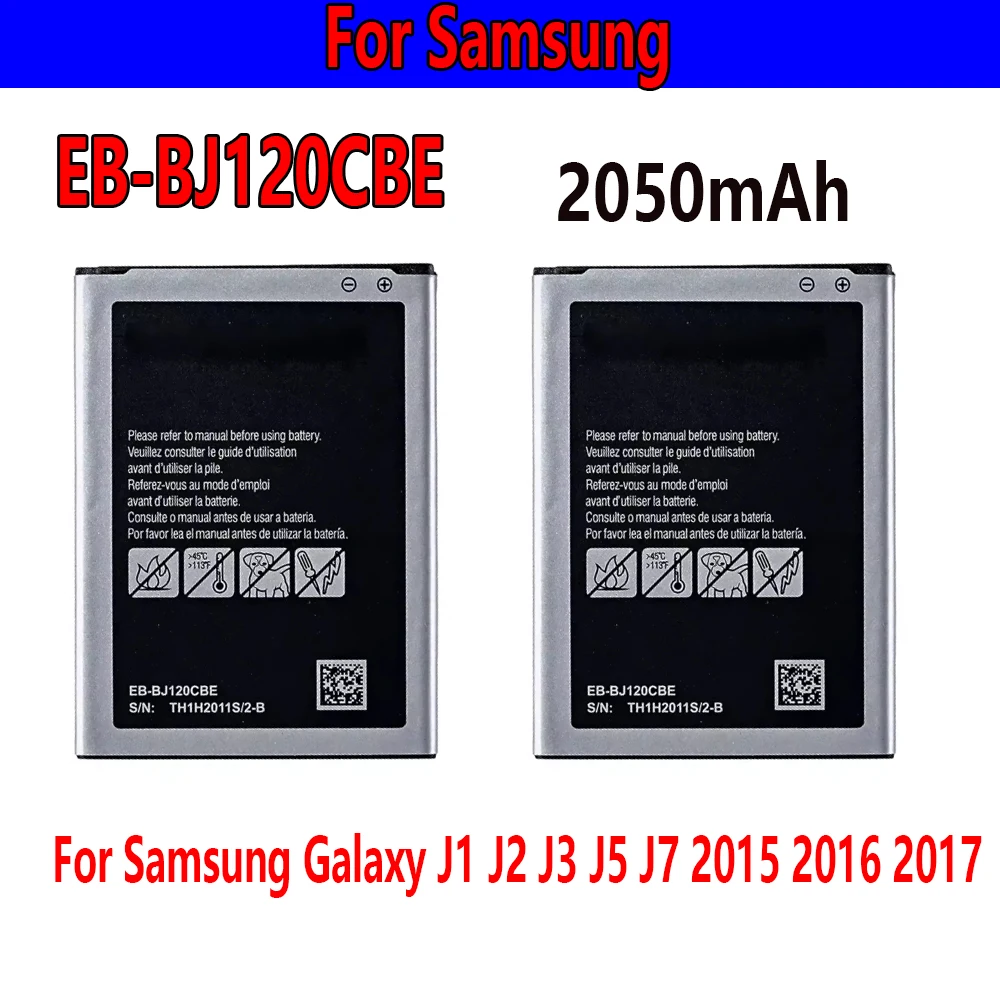 

hot item B-BJ120CBE Battery For Samsung Galaxy J1(2016) J120 J120F J120A J120T J1 Version Express 3 2050mAh EB BJ120CBE