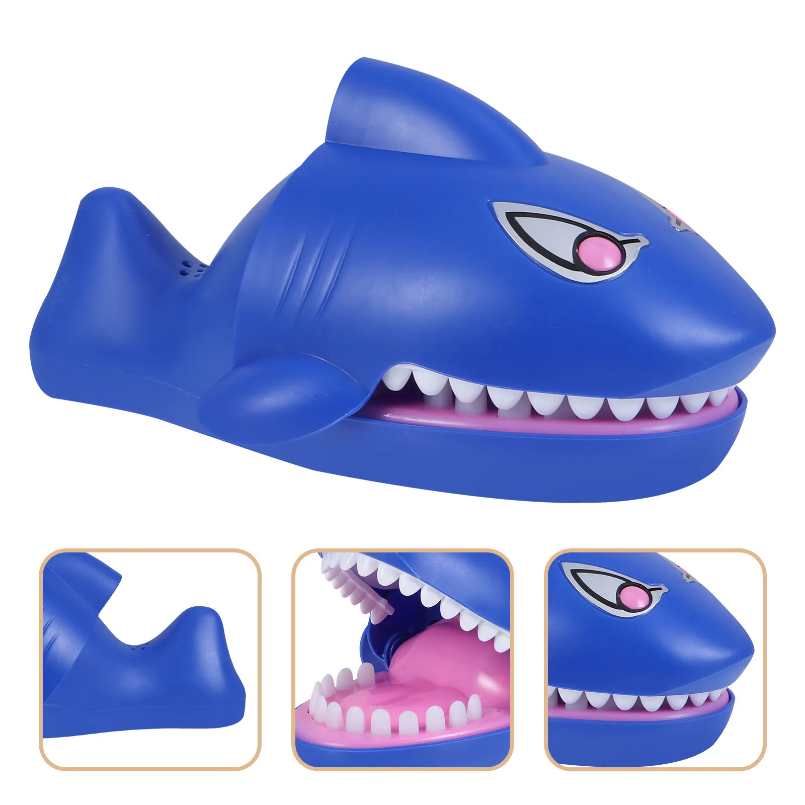 Biting Finger Toy Plaything Playful Toys for Kids Supply Game Toddler Blue Shark