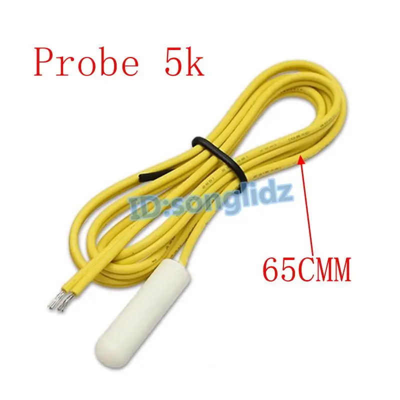 

Temperature Sensor Probe For Samsung LG Refrigerator Defrosting Sensor Temperature Sensor Probe 5k 65cm