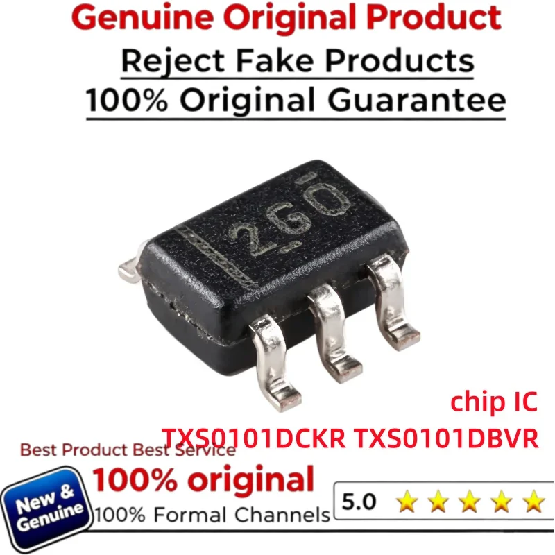 10pcs 100% New and Genuine Original  NFFR NFFF TXS0101DBVR TXS0101D SOT-23-6 TXS0101DCKR TXS0101D 2G0 SC-70-6 Chips Ic