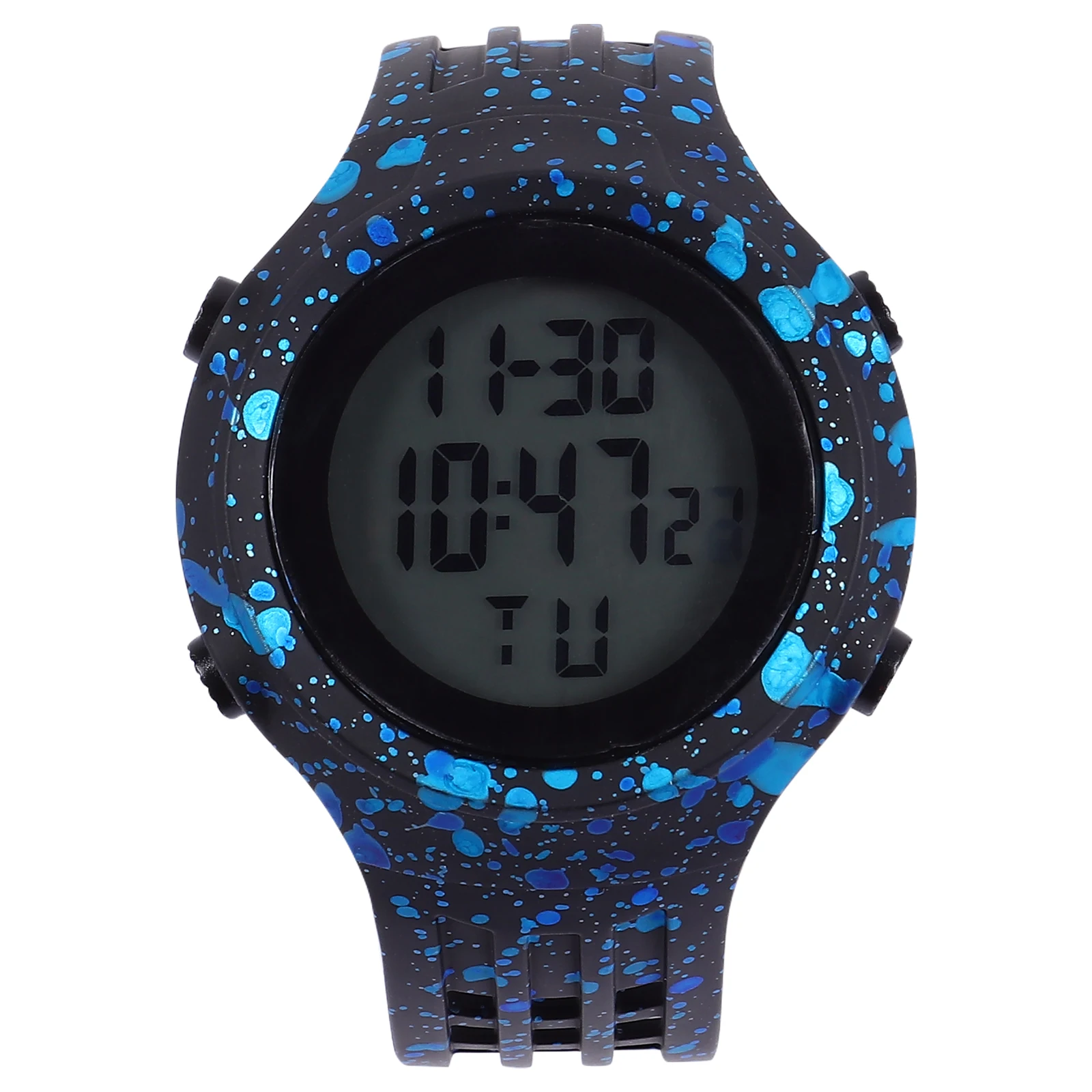 

Electronic Watch Kids Waterproof Digital Multifunction Boys Girls Durable Plastic Stainless Easy Read Teaching Tool Simple