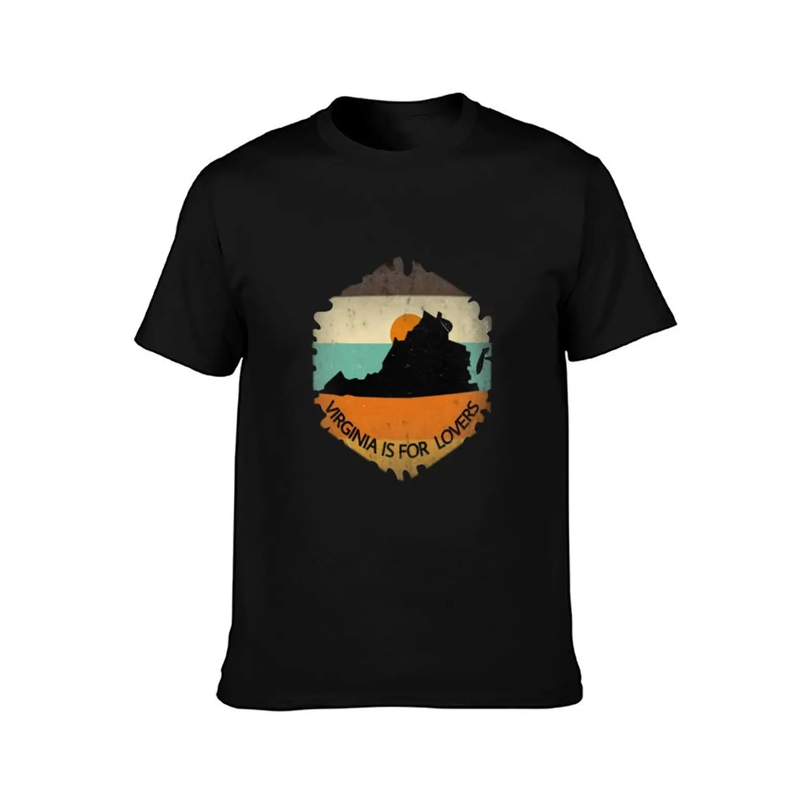 VIRGINIA IS FOR LOVERS RETRO vintage T-Shirt mens graphic t shirts T-Shirt